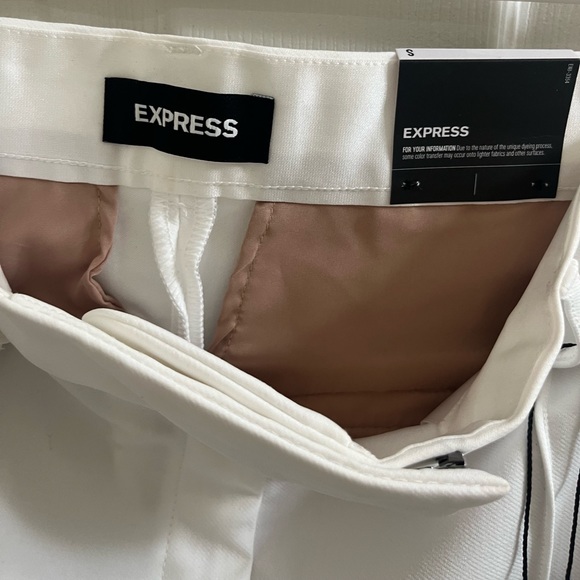 EXPRESS small white pants - Picture 3 of 5